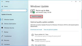 Windows 11 download from Windows Update