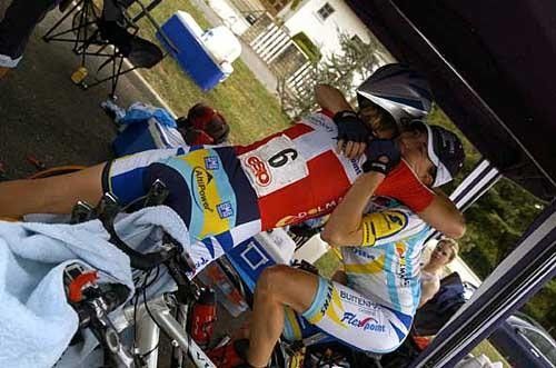 Overall winner Linda Villumsen Serup (Buitenpoort-Flexpoint Team)