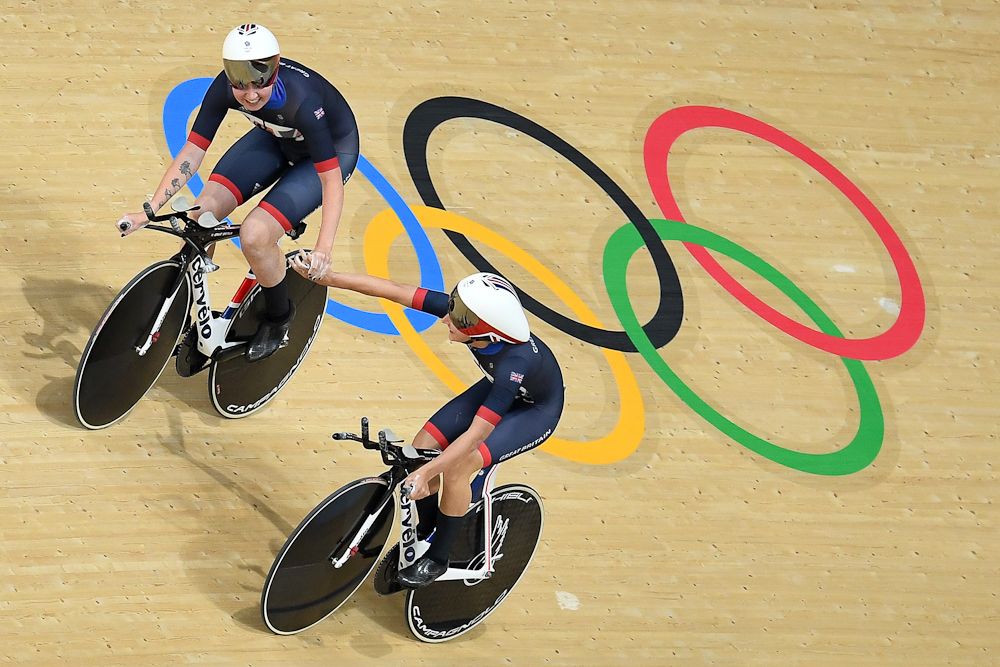 Elinor Barker and Joana Rowsell Shand