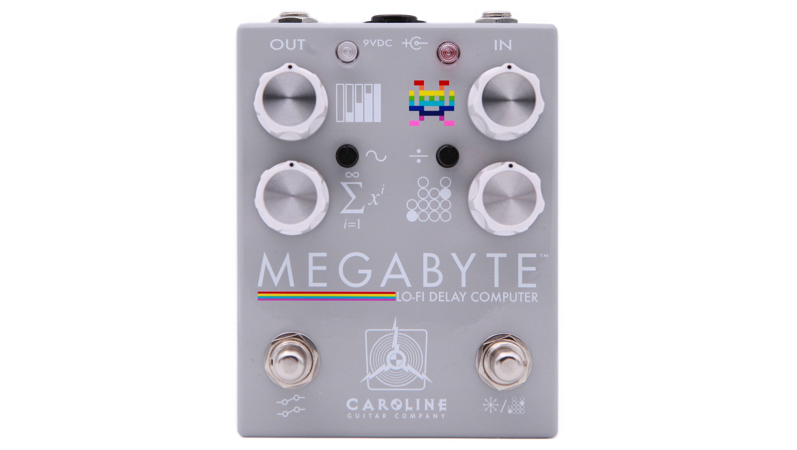 Caroline Guitar Company goes lo-fi with its Megabyte delay pedal