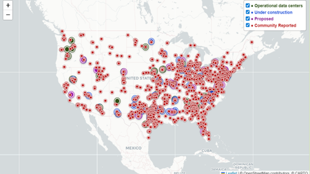Erin Brockovich public website for reporting issues associated with America's exploding adata centers 