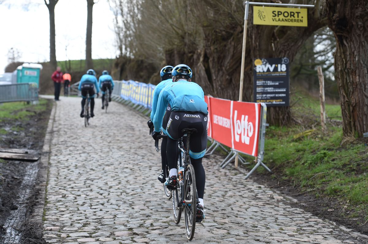 Astana on the Koppenberg