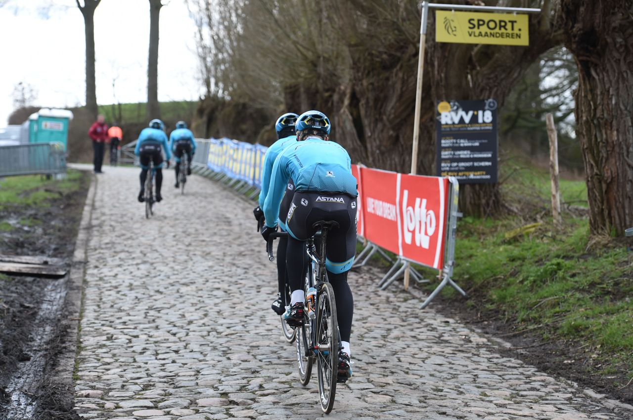 Astana on the Koppenberg