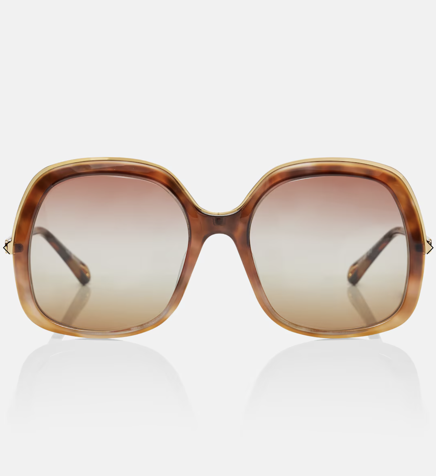 CHLO&amp;Eacute;, Aly oversized square sunglasses