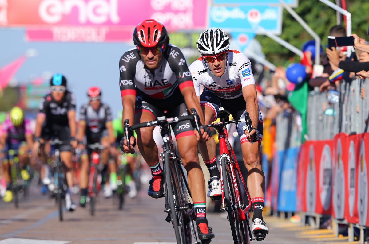 Jasper Stuyven (Trek-Segafredo) was third in Tortoli