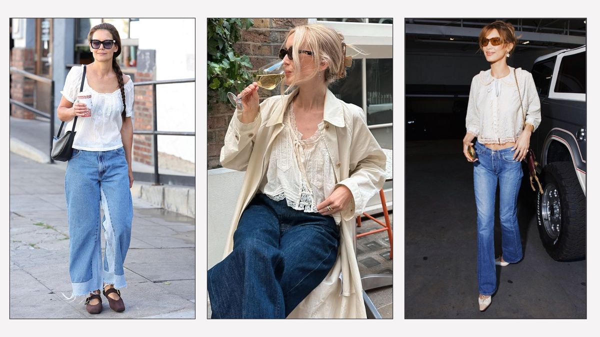 Not a Tank Top, Not a T-Shirt: The "Dated" Top Trend Everyone in Fashion Is Wearing With Their Jeans Right Now