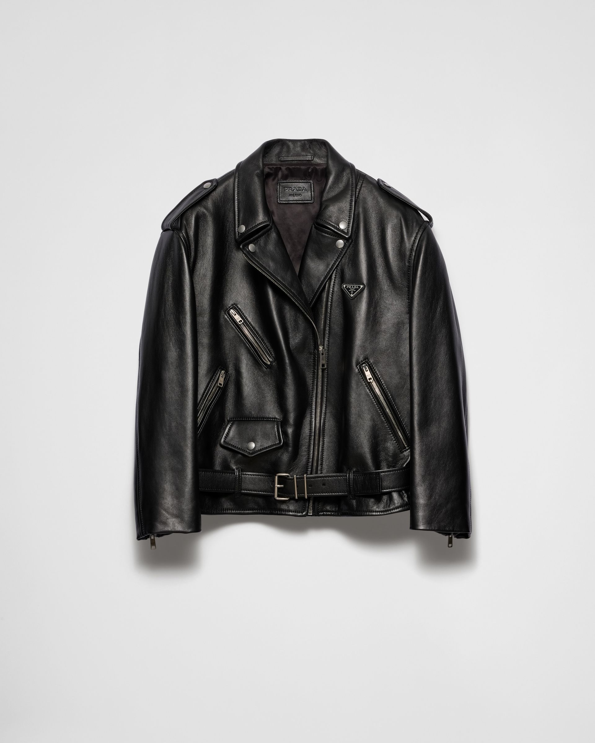Nappa Leather Biker Jacket