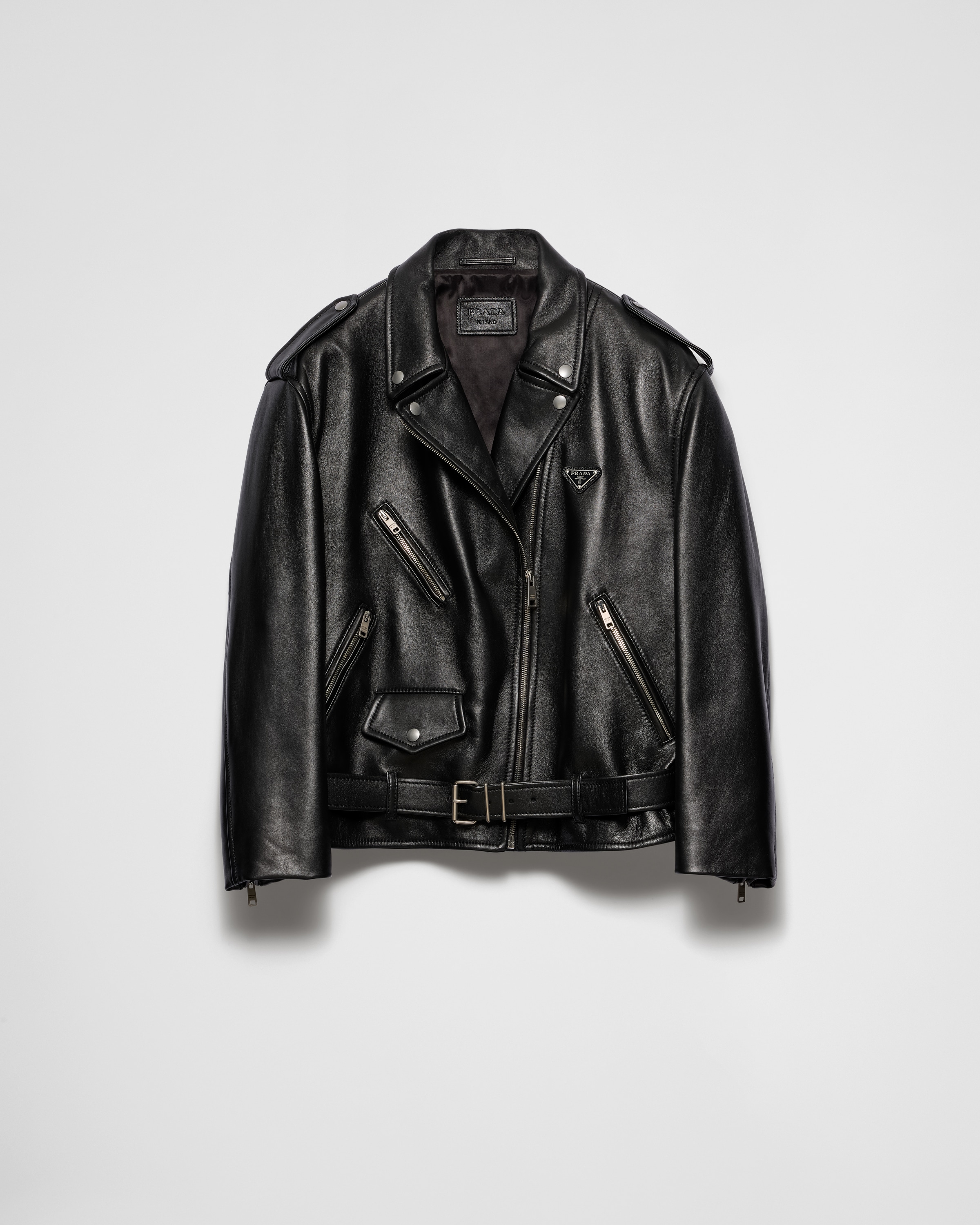 Nappa Leather Biker Jacket