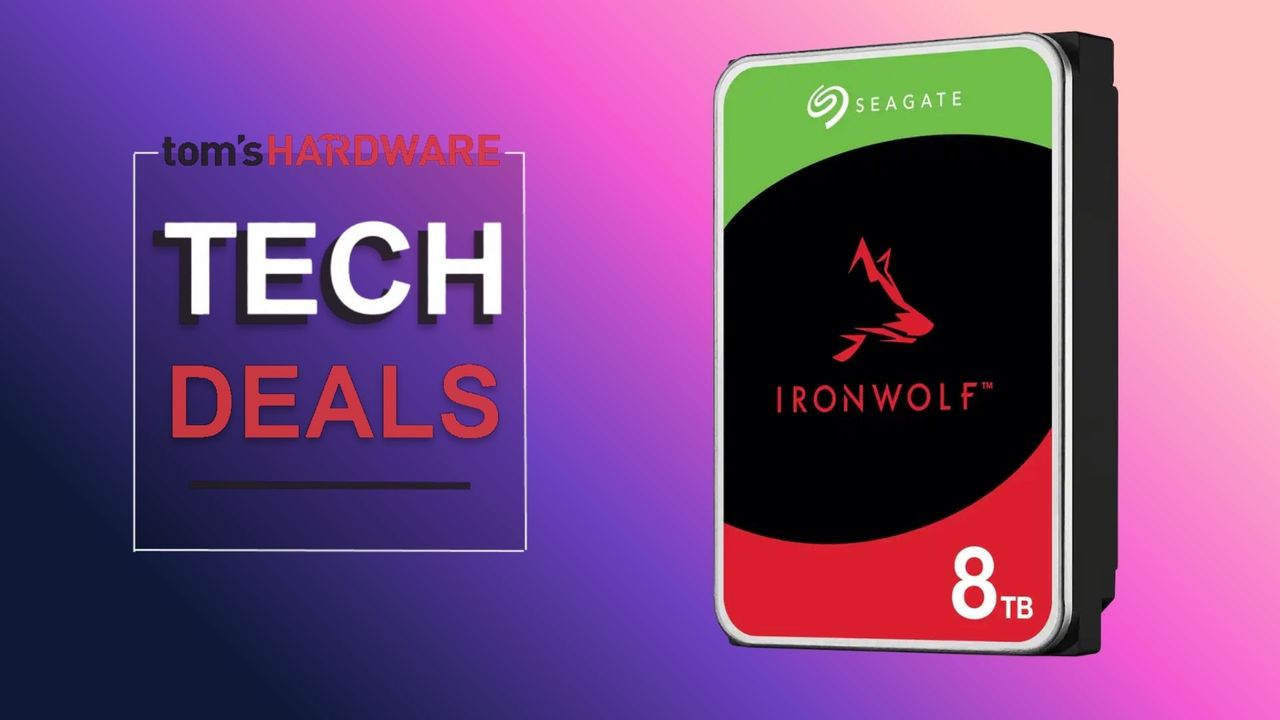 Expand your NAS with a third off this Seagate 8TB IronWolf HDD — 32% discount in Best Buy's 60th Anniversary sale