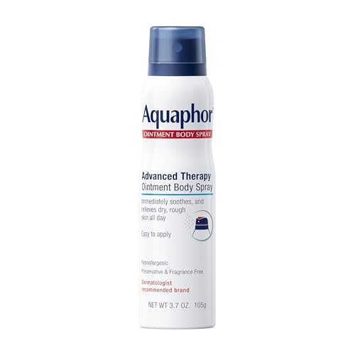 Aquaphor Ointment Body Spray - Moisturizes and Heals Dry, Rough Skin - 3.7 Oz. Spray Can