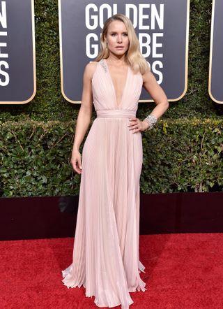 Kristen Bell at the 2019 Golden Globes.