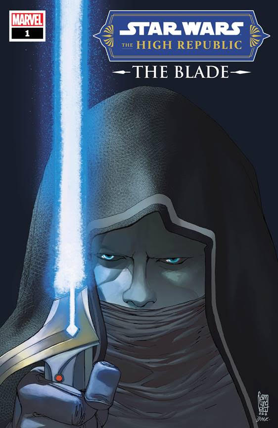 A Star Wars: The High Republic comic cover with a Jedi holding an ornate lightsaber.