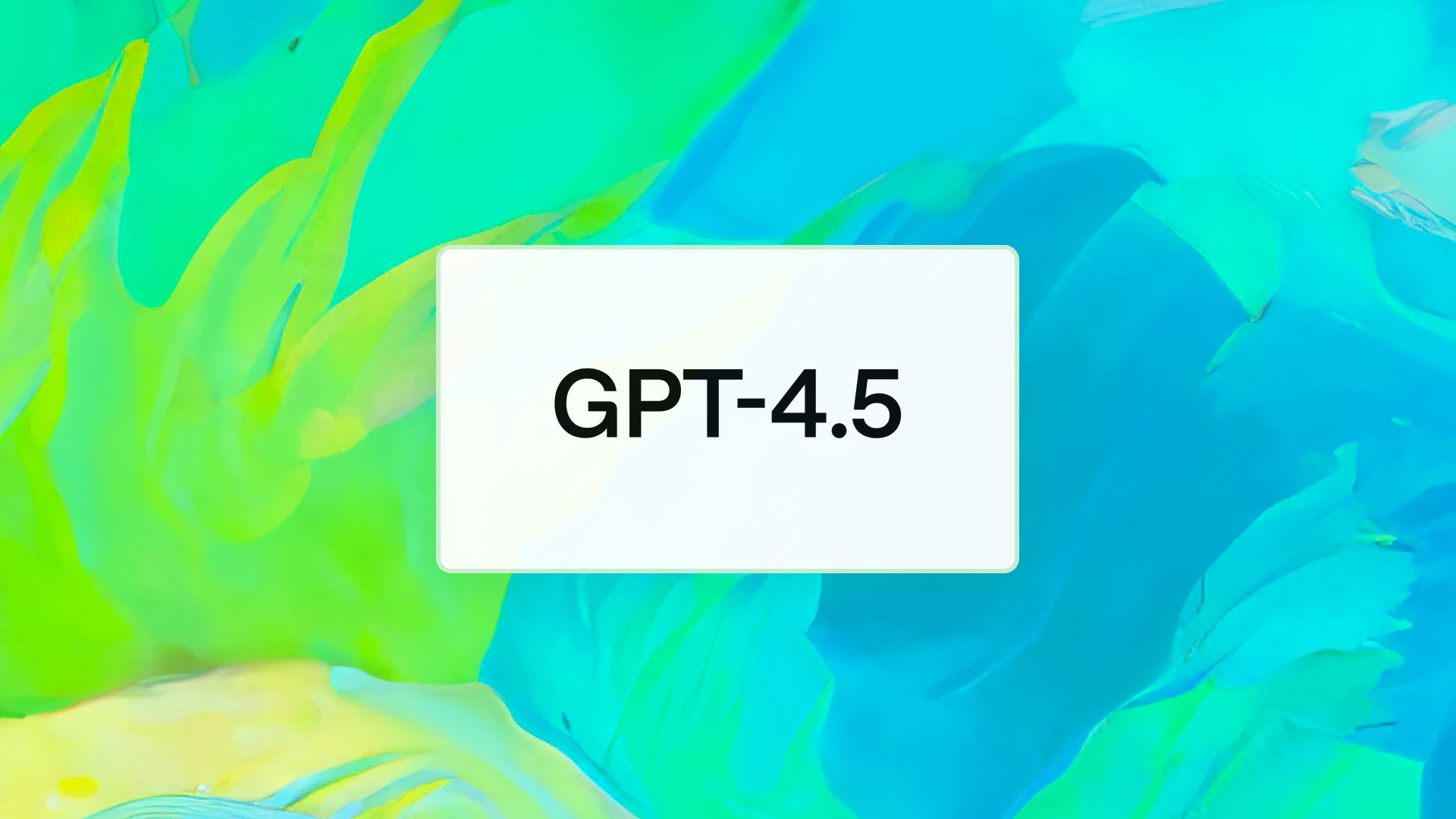 GPT 4.5