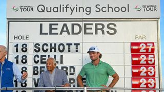 Freddy Schott won the 2023 DP World Tour School