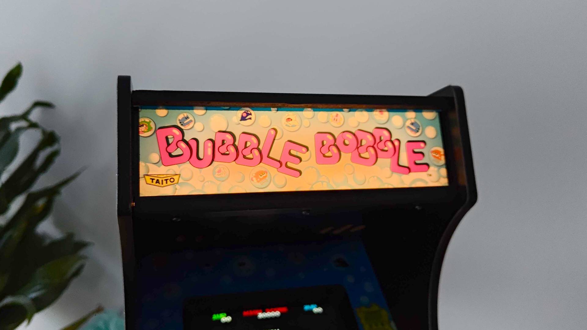 Máquina arcade Light Up Quartercade Taito Bubble Bobble