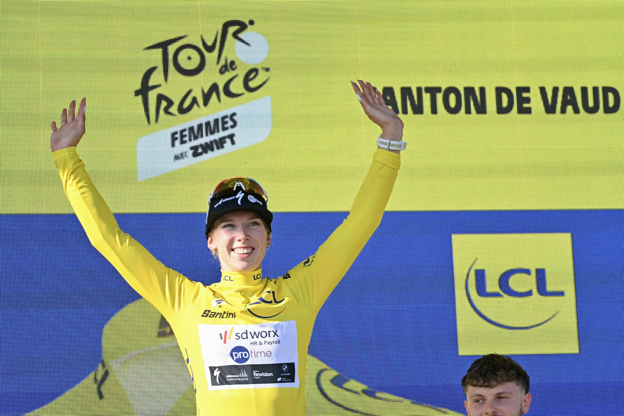 The GC standings at the Tour de France Femmes 2026 - The first yellow jersey goes to the fastest sprinter