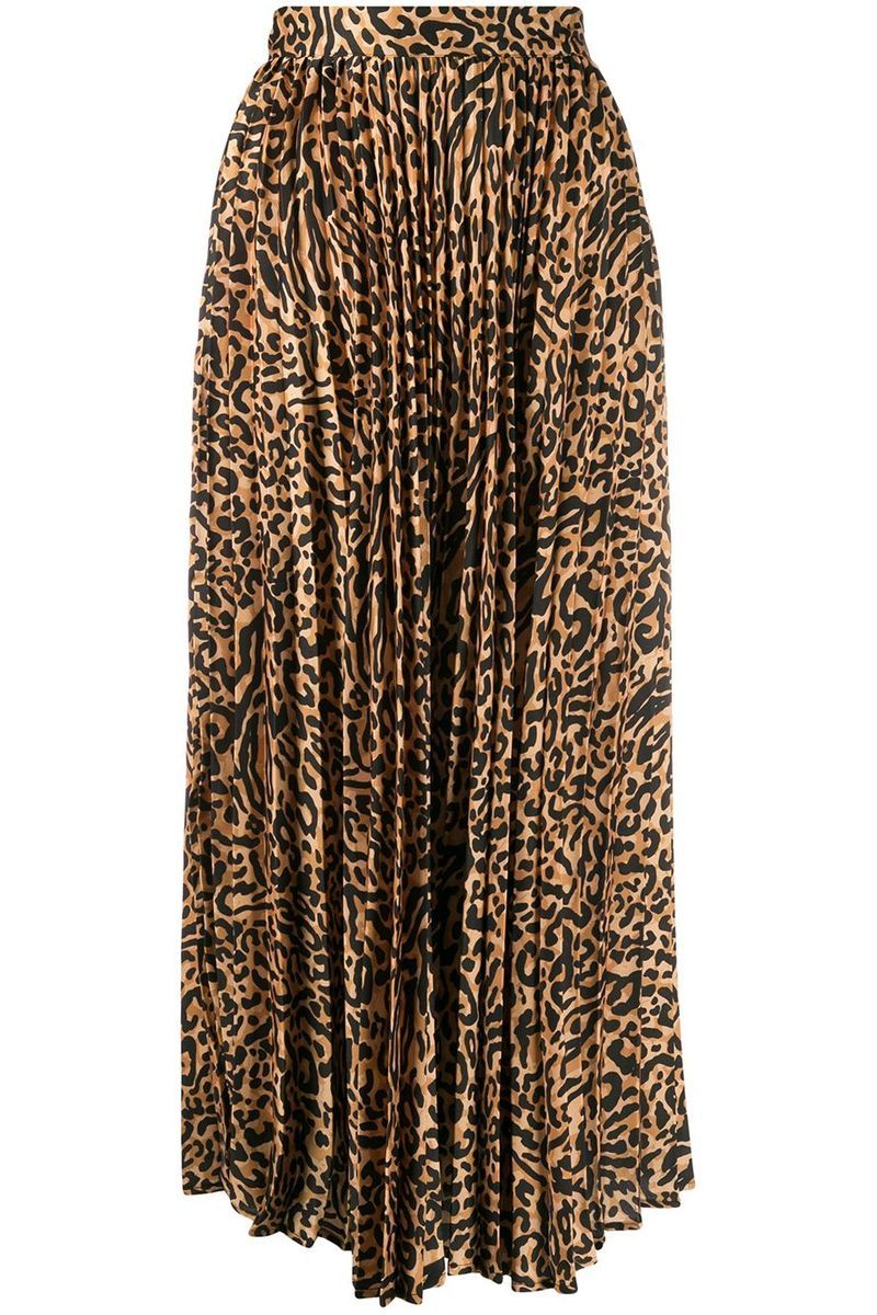 Kate Middleton Wears Zara Leopard Print Skirt to Visit Kids In Wales ...