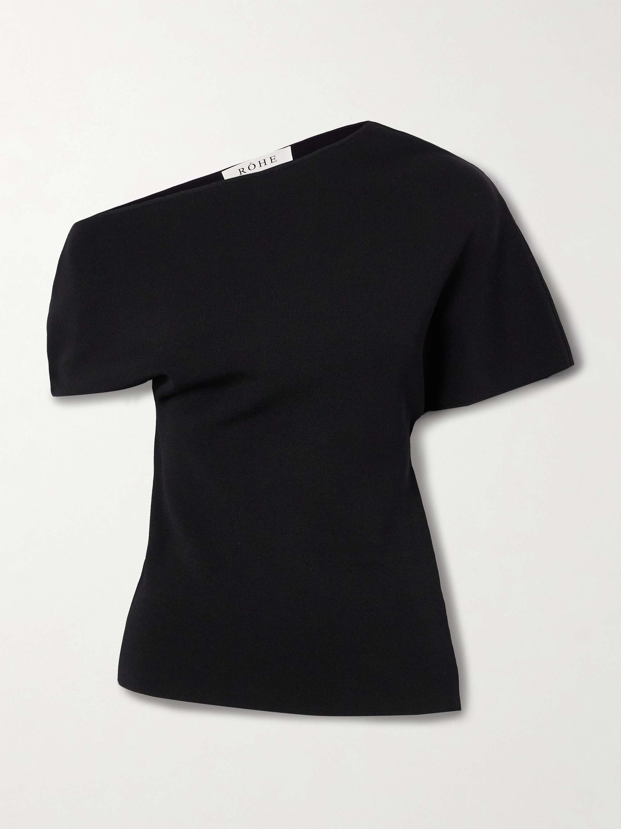 Asymmetric Jersey Top