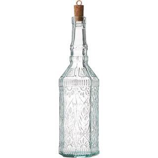 Glass bottle for decanting