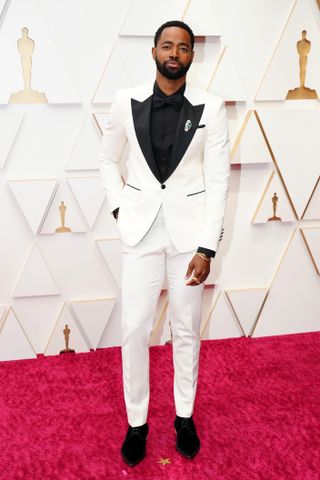 Jay Ellis oscars 2022 red carpet