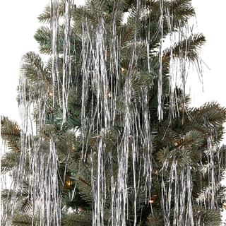 1000-Piece Silver Tree Tinsel