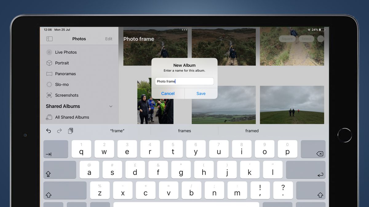 How to turn your iPad into a digital photo frame | TechRadar