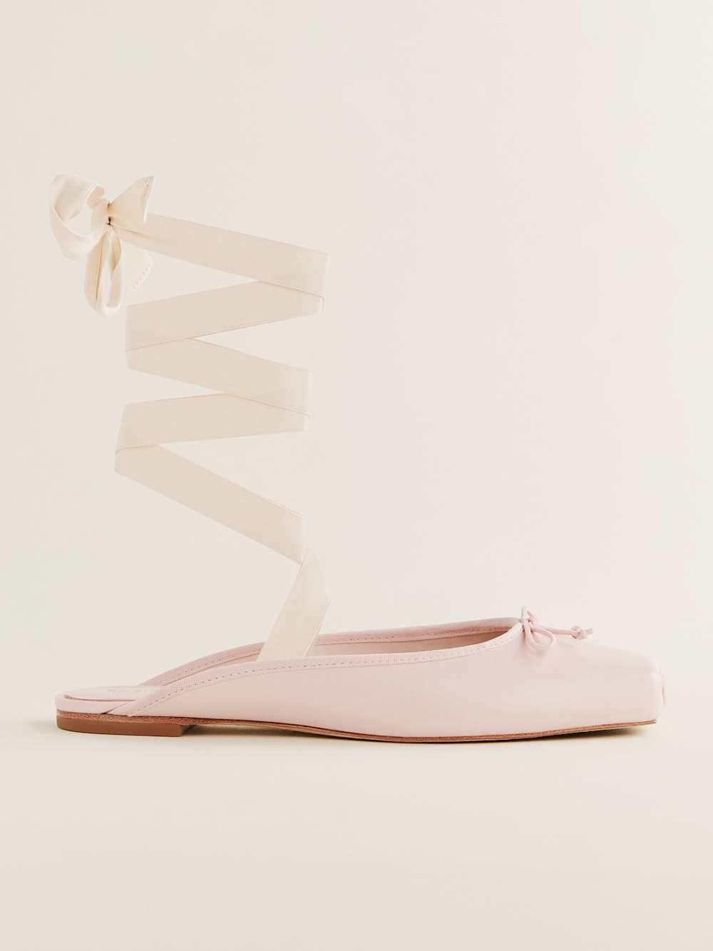 Megan Lace Up Ballet Flat