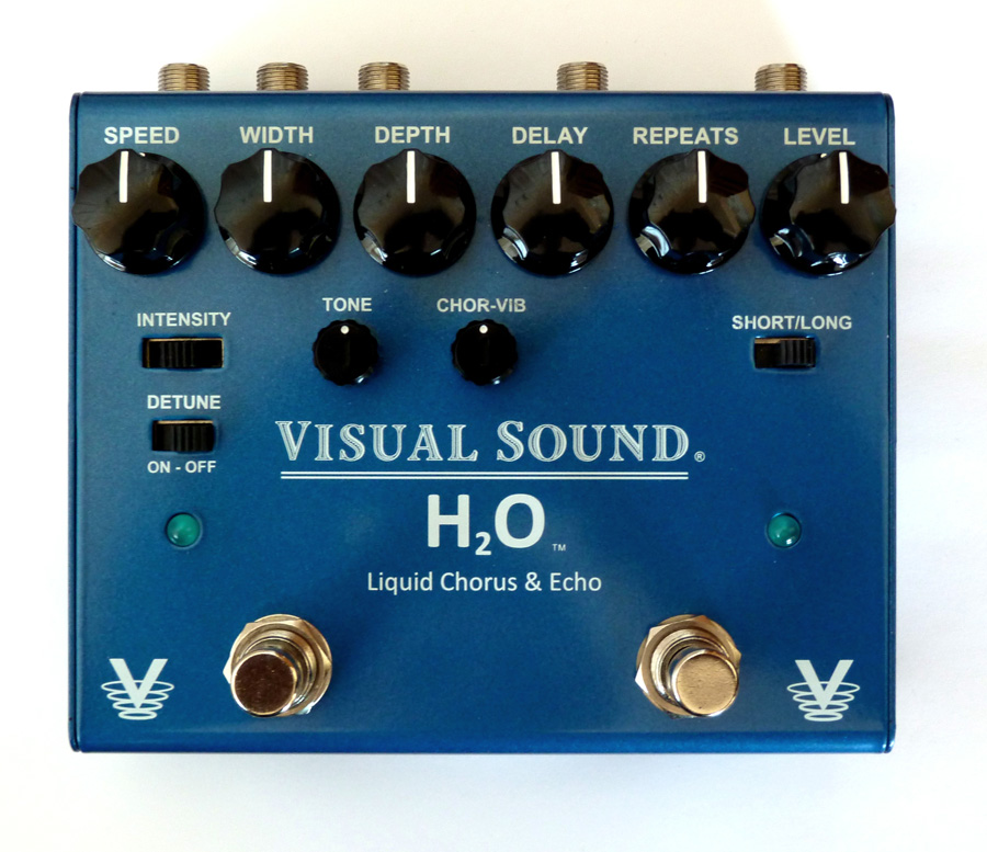 Review: Visual Sound V3 Series H2O Liquid Chorus & Echo Pedal 