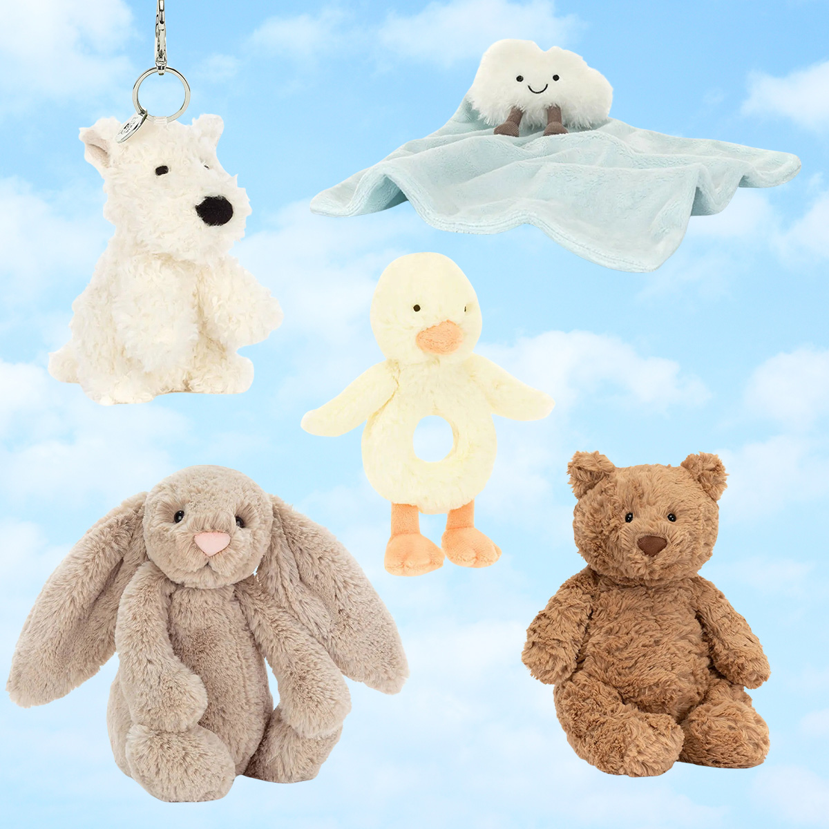 Collage of Jellycat Gifts