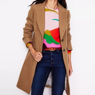 Boden camel coat