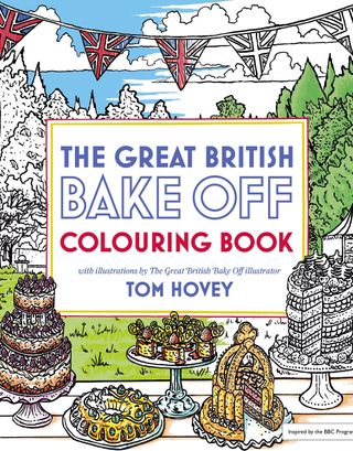 The Great British Bake Off Colouring Book, Tom Hovey