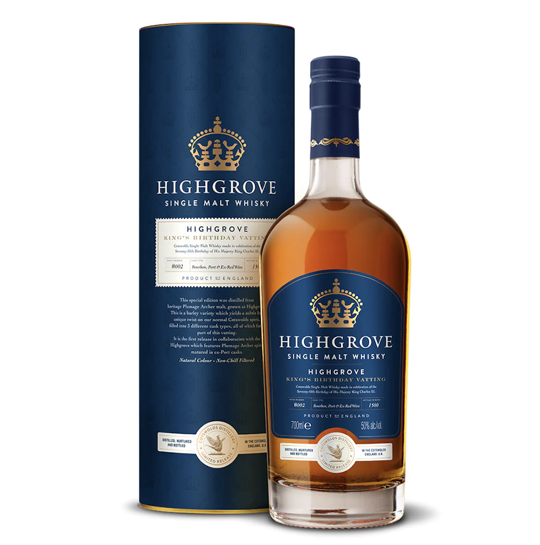 Cotswolds Distillery launches exclusive King Charles' 75th birthday whiskey
