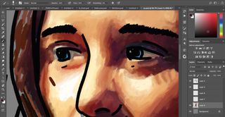 blending brush on photoshop