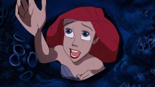 Ariel in The Little Mermaid.