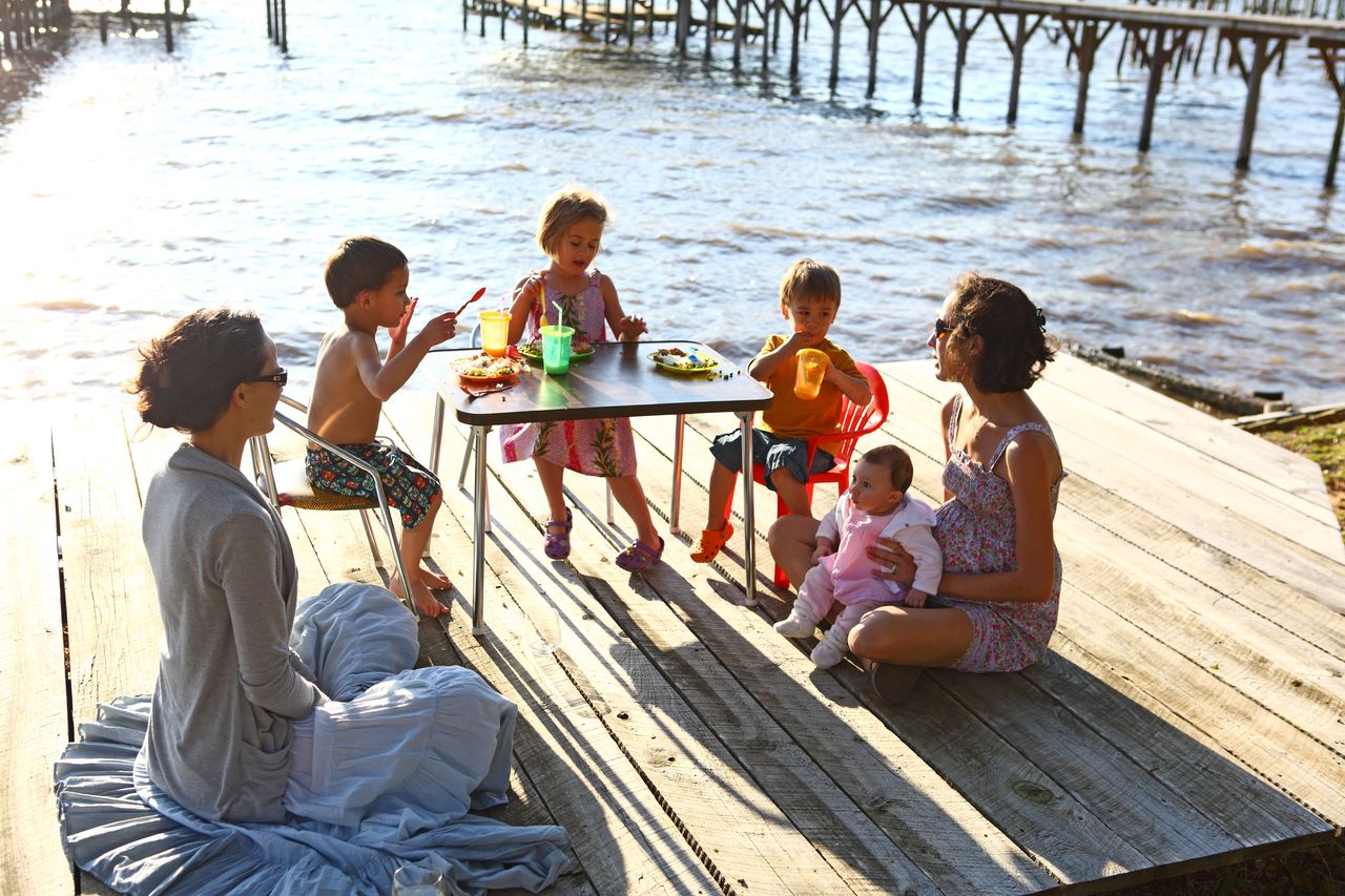 Nigel transformed this beautiful family snap into the cover for a photo book