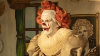Bob Gray's Pennywise emotional with dead wife's clothing in IT: Welcome to Derry Episode 7