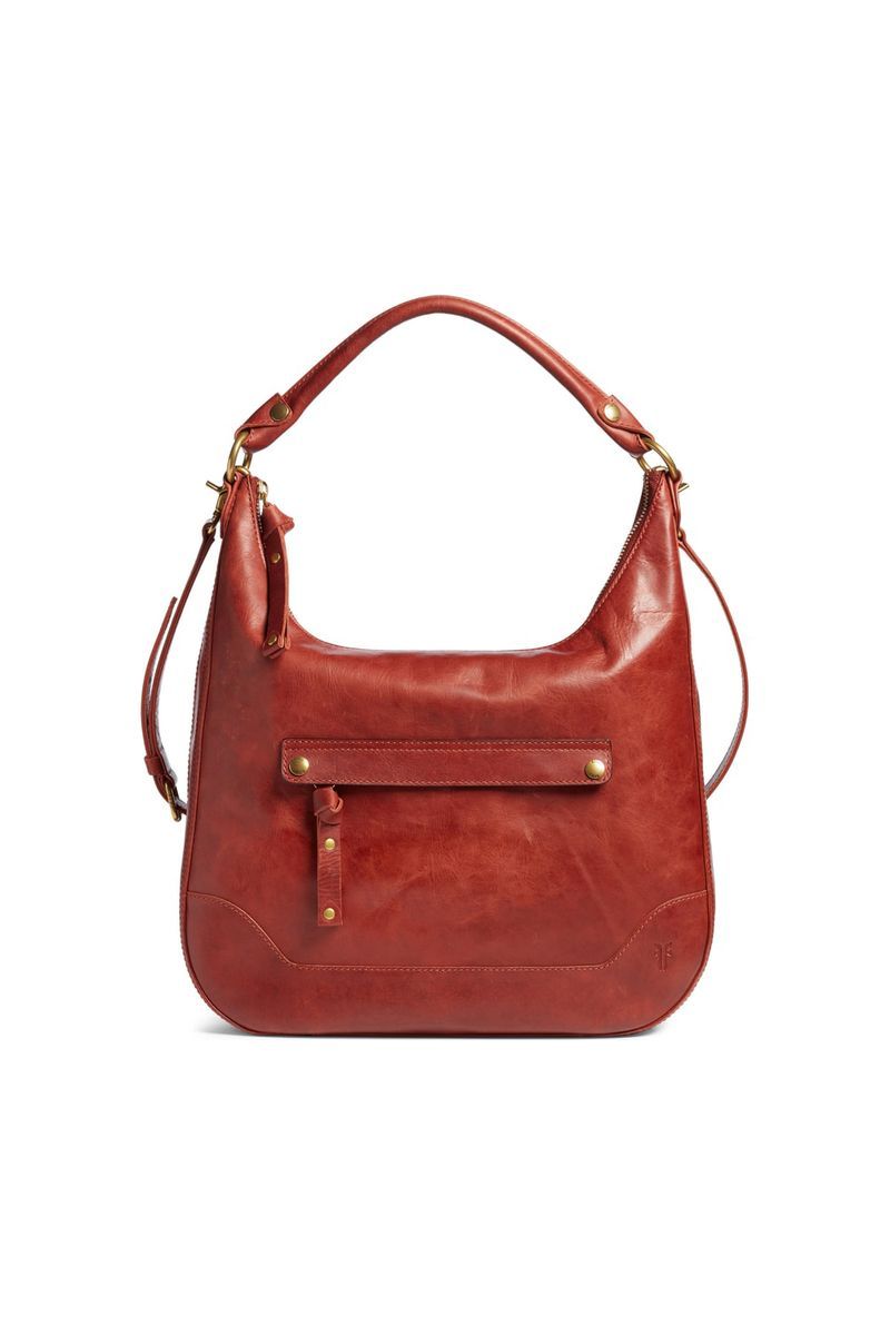 Handbag, Bag, Leather, Shoulder bag, Fashion accessory, Brown, Tan, Hobo bag, Material property, Strap,