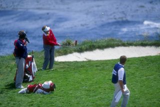 This Tom Kite chip went in at pace on Pebble Beach's 7th en route to US Open victory in 1992