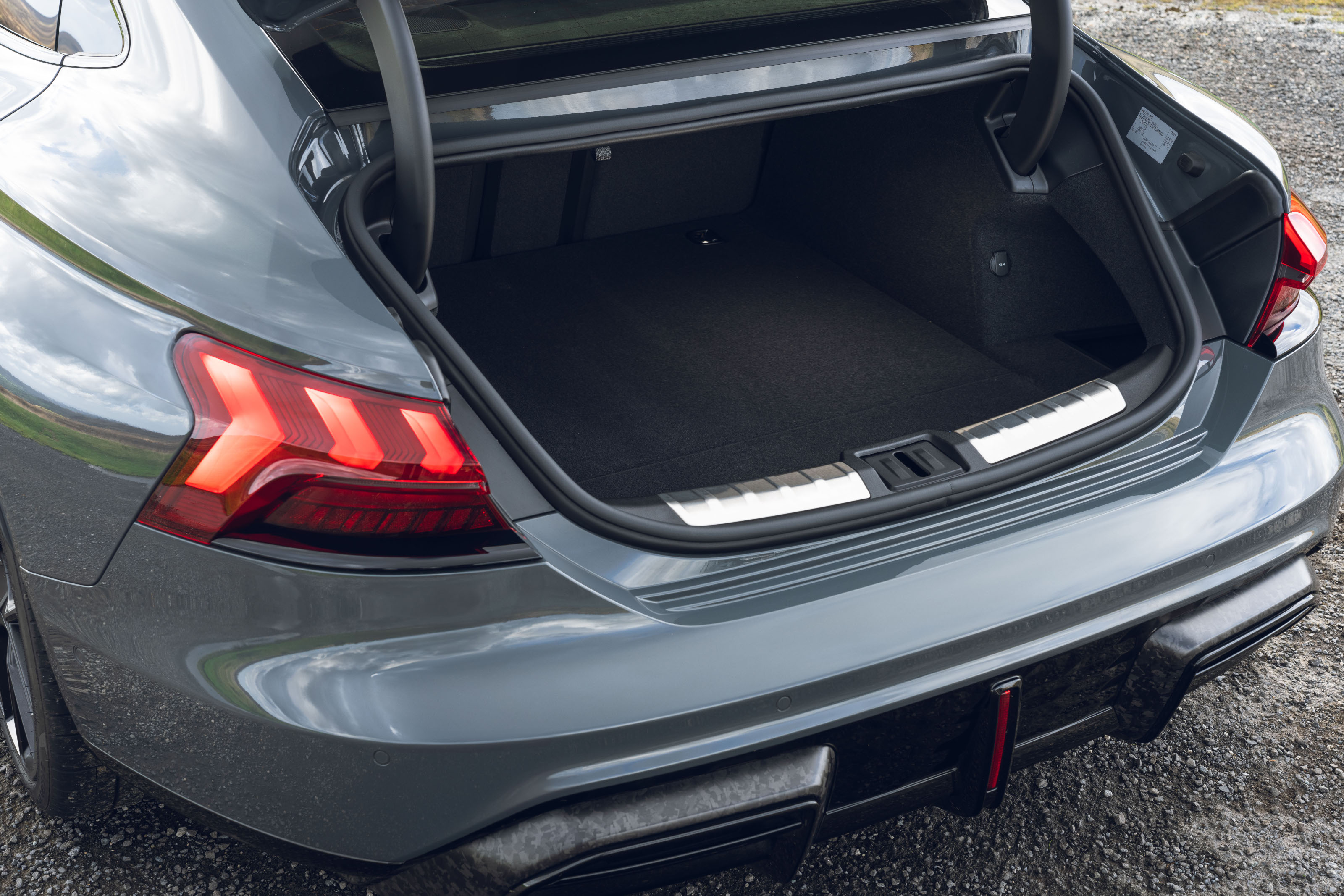 Plenty of luggage space (and at the front) make it a practical GT