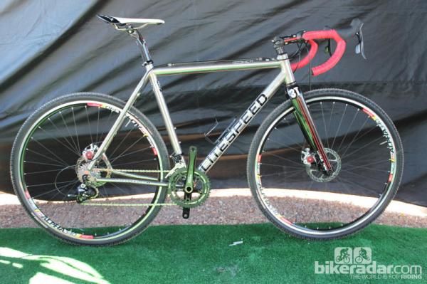 Litespeed launched titanium cyclo-cross bikes last year. Now they're launching titanium disc-brake cyclo-cross bikes
