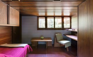 The property is an example of Wright’s Usonian houses - the term derrives from ’United States of North America’