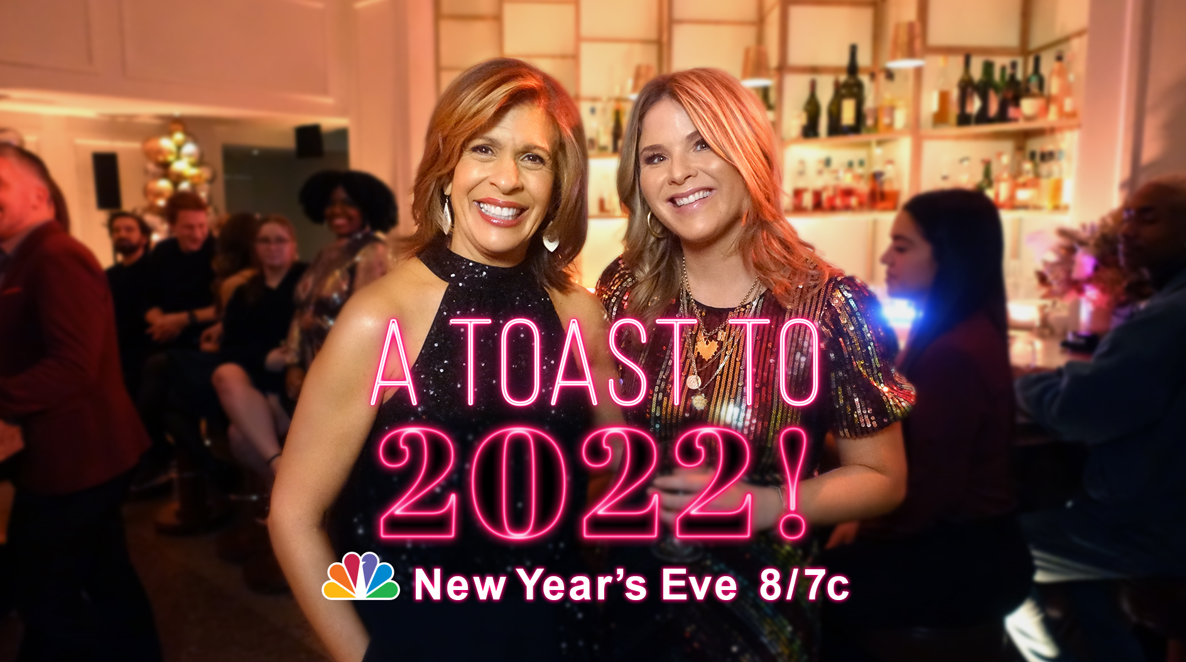 Hoda Kotb and Jenna Bush Hager host New Year&#039;s Eve on NBC