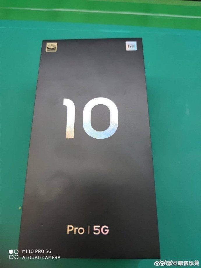 Mi 10 Pro 5G Leaked Image