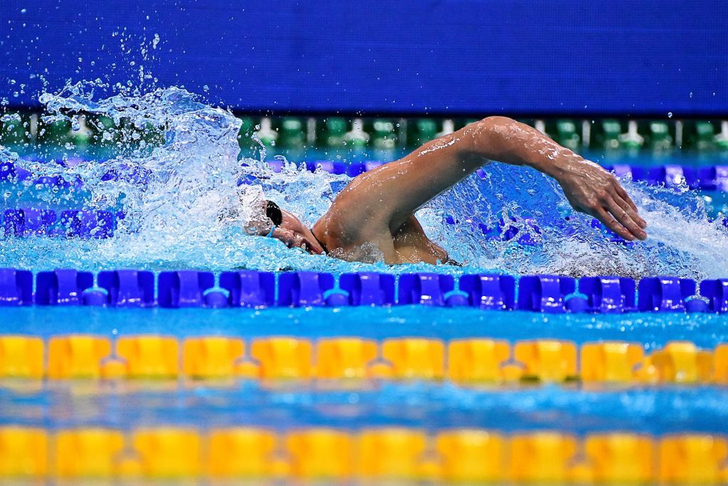 Polish swimmer Alicja Tchorz.