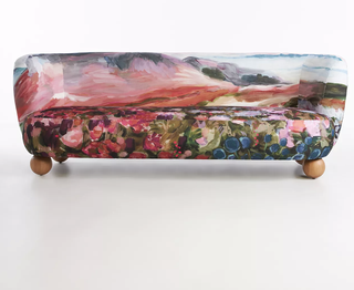 floral sofa