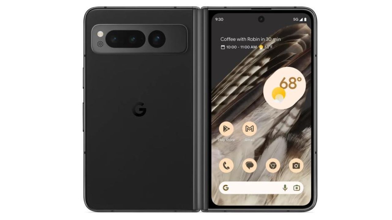 Google Pixel Fold render by Evan Glass