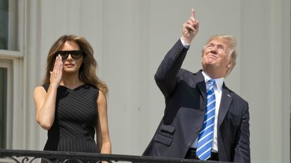 Donald Trump eclipse