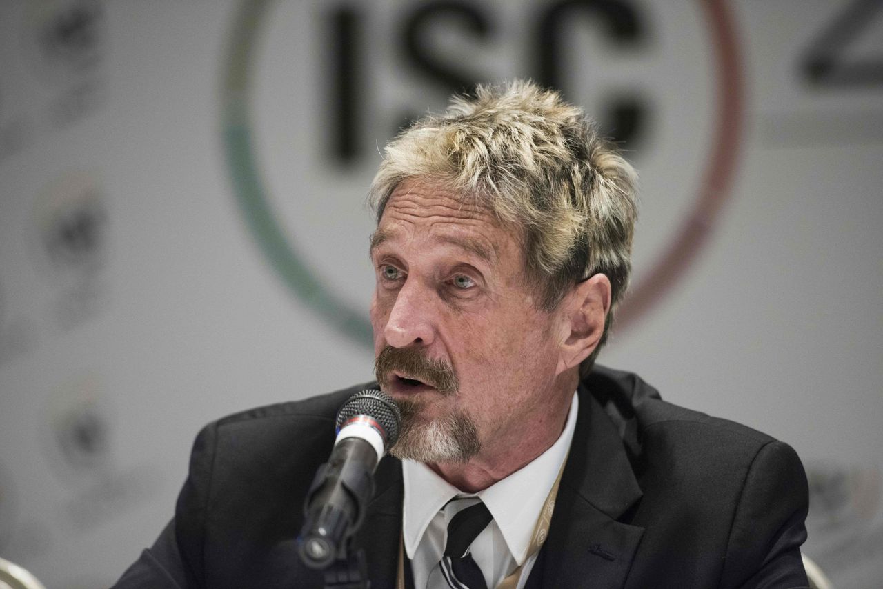 John McAfee.