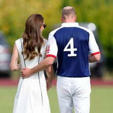 The Prince and Princess of Wales attend the Royal Charity Polo Cup