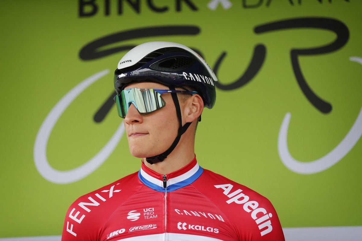 BinckBank Tour 2020 16th Edition 1st stage Blankenberge Ardooie 1321 km 29092020 Mathieu Van Der Poel NED Alpecin Fenix photo Tim Van MichelenCor VosBettiniPhoto2020